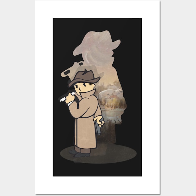 Fallout the Mysterious Stranger Wall Art by YourStyleB